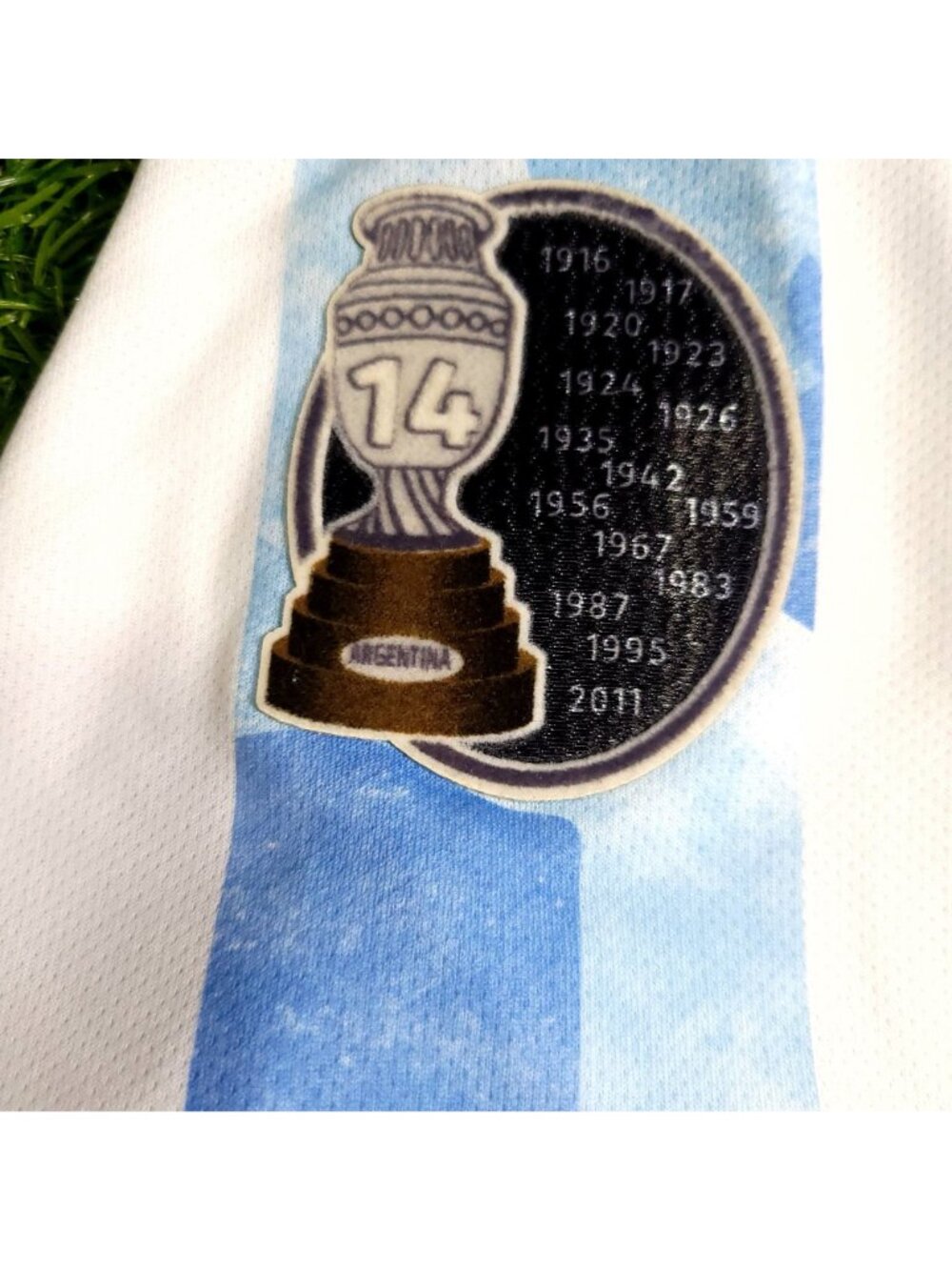 Messi Argentina 2020 2021 2022 COPA AMERICA FINAL Soccer Jersey BNWT XL - Picture 6 of 9